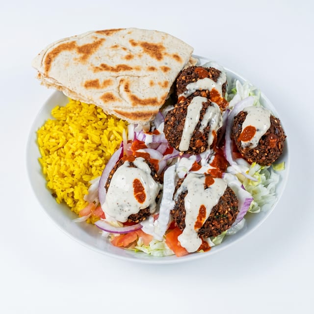 Falafel Platter.